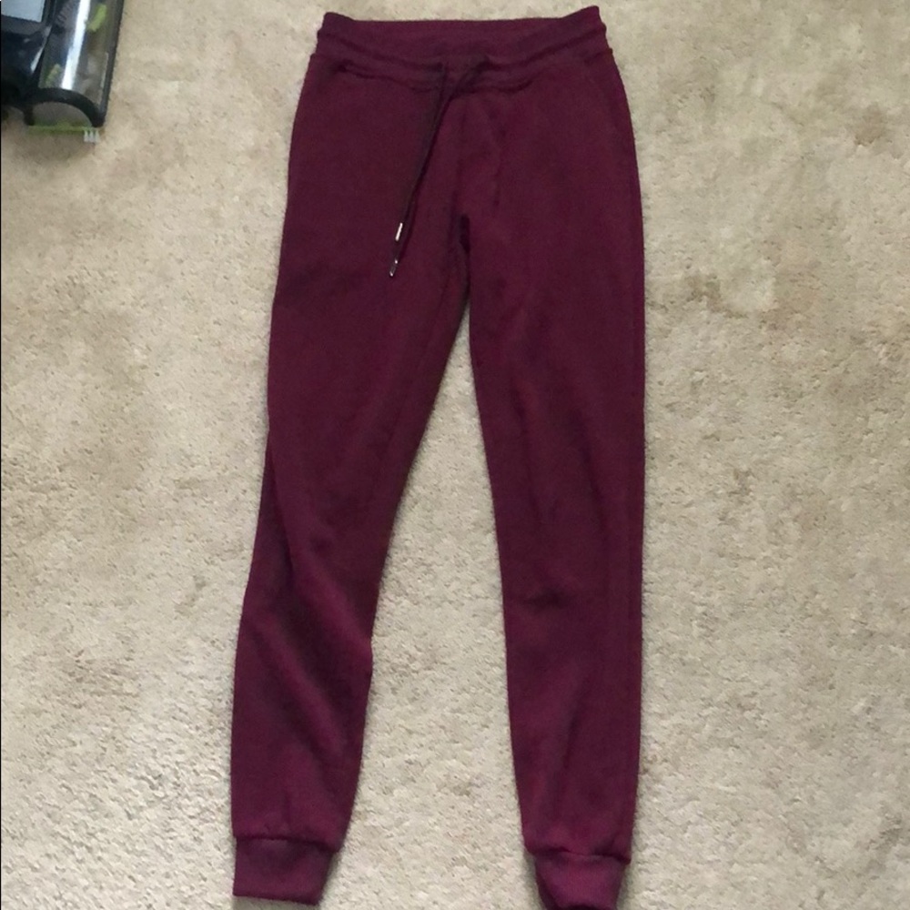Southpole Plum Fleece Joggers